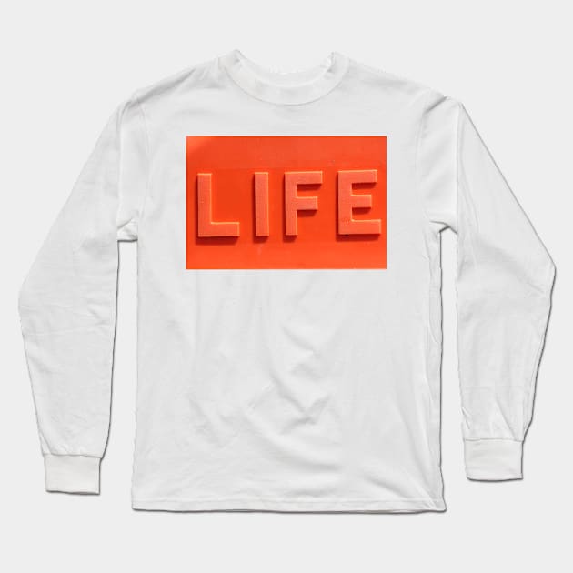 LIFE IS A GIFT, OPEN IT FULLY Long Sleeve T-Shirt by mister-john